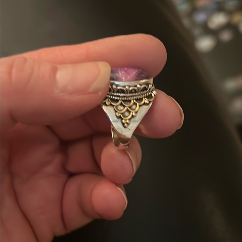 Pink Moonstone Size 8 - image 2